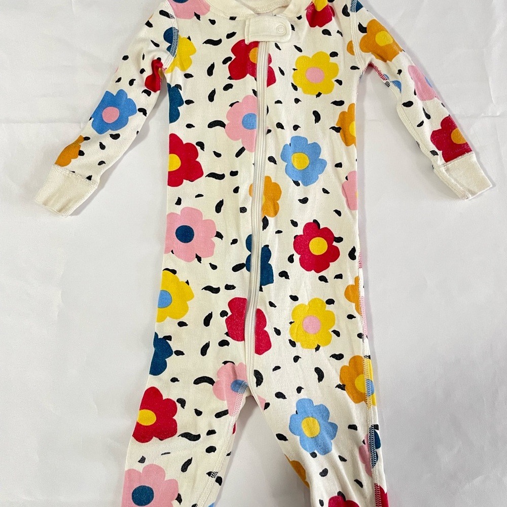 Hanna Andersson Colorful Floral Kids One Piece 18-24 months